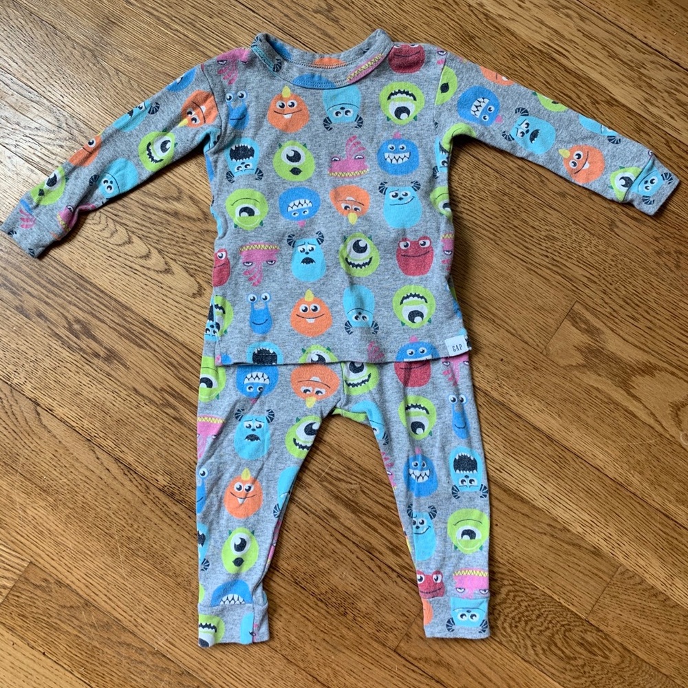 SOLD ON MERCARI Gap Monster’s Inc Pajamas